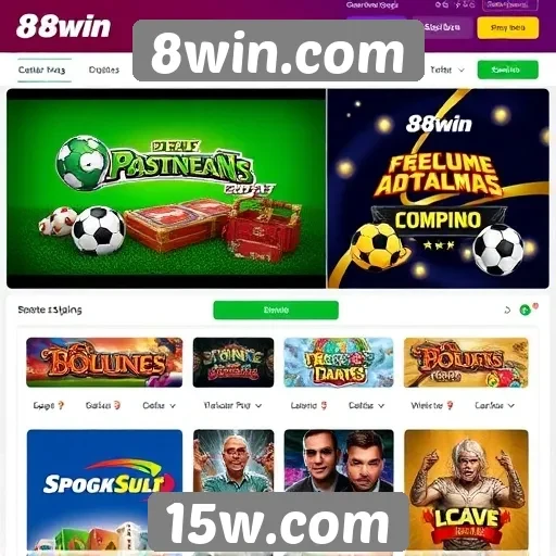 Análise das opções de jogos disponíveis em 8win.com